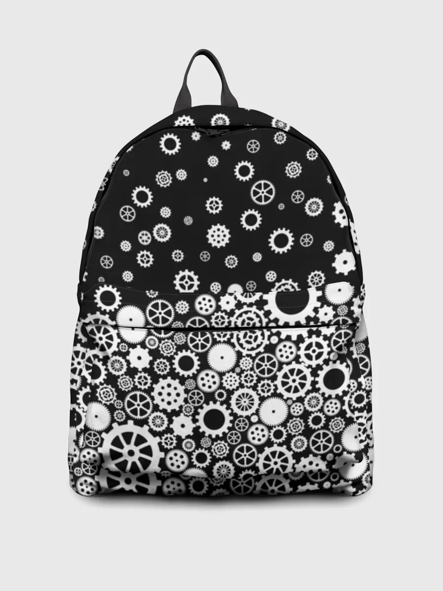 Рюкзак джинсовый / Шестеренки