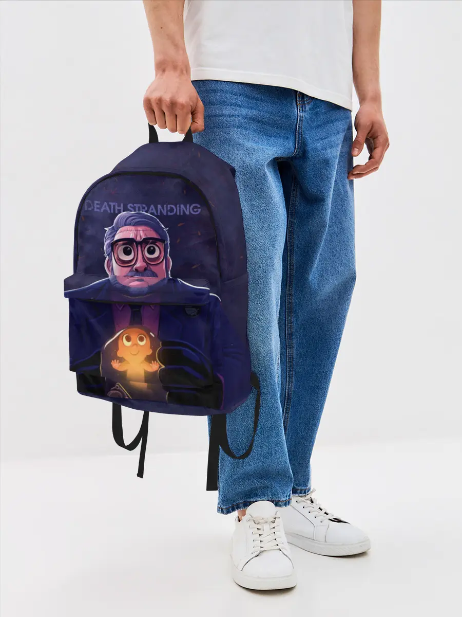 Рюкзак джинсовый / Guillermo del Toro