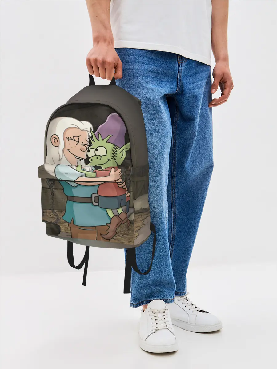 Рюкзак джинсовый / Обнимашки