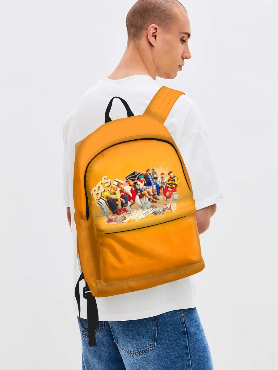 Рюкзак джинсовый / BTS