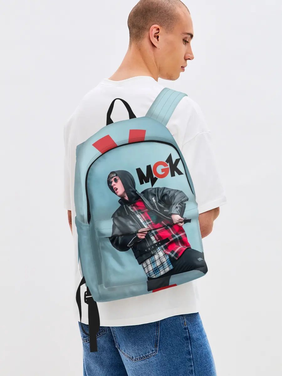 Рюкзак джинсовый / Machine gun kelly