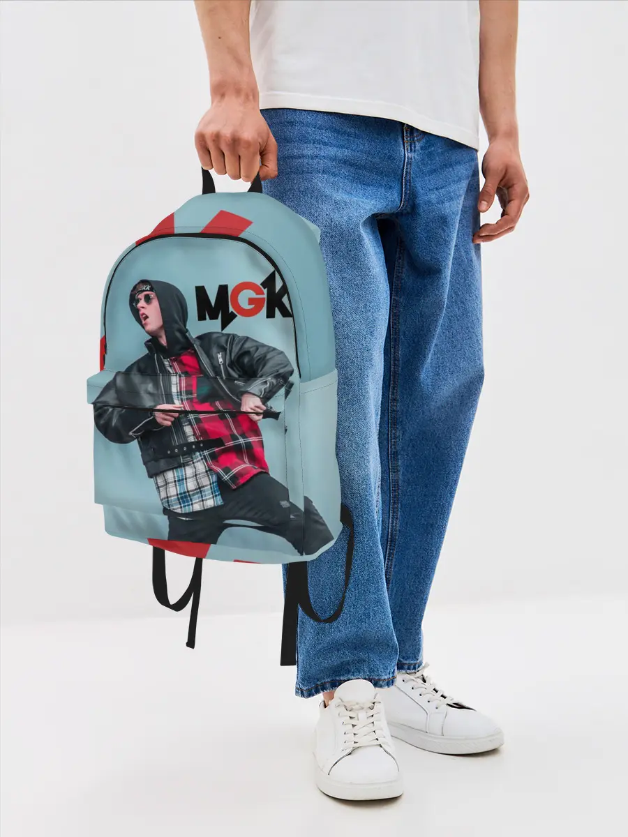 Рюкзак джинсовый / Machine gun kelly