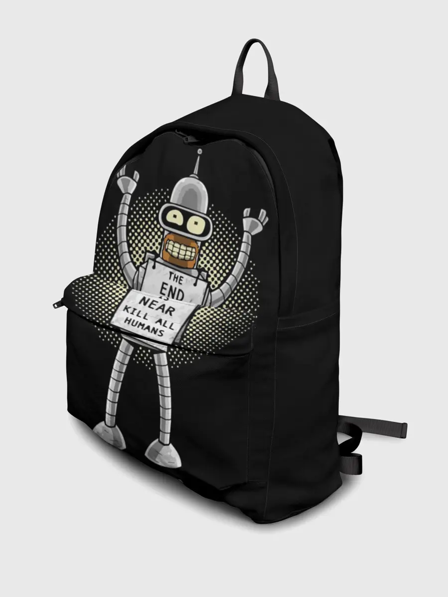 Рюкзак джинсовый / Kill All Humans