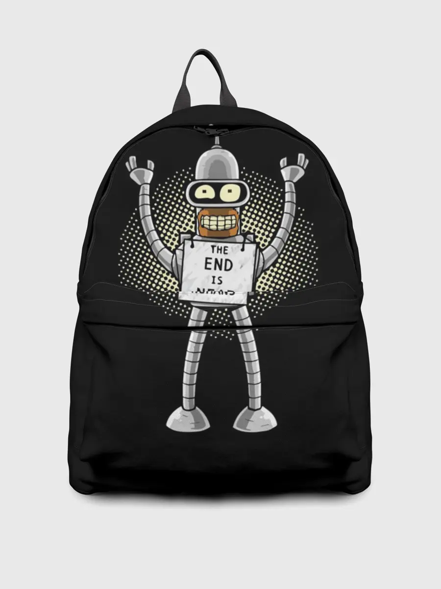 Рюкзак джинсовый / Kill All Humans