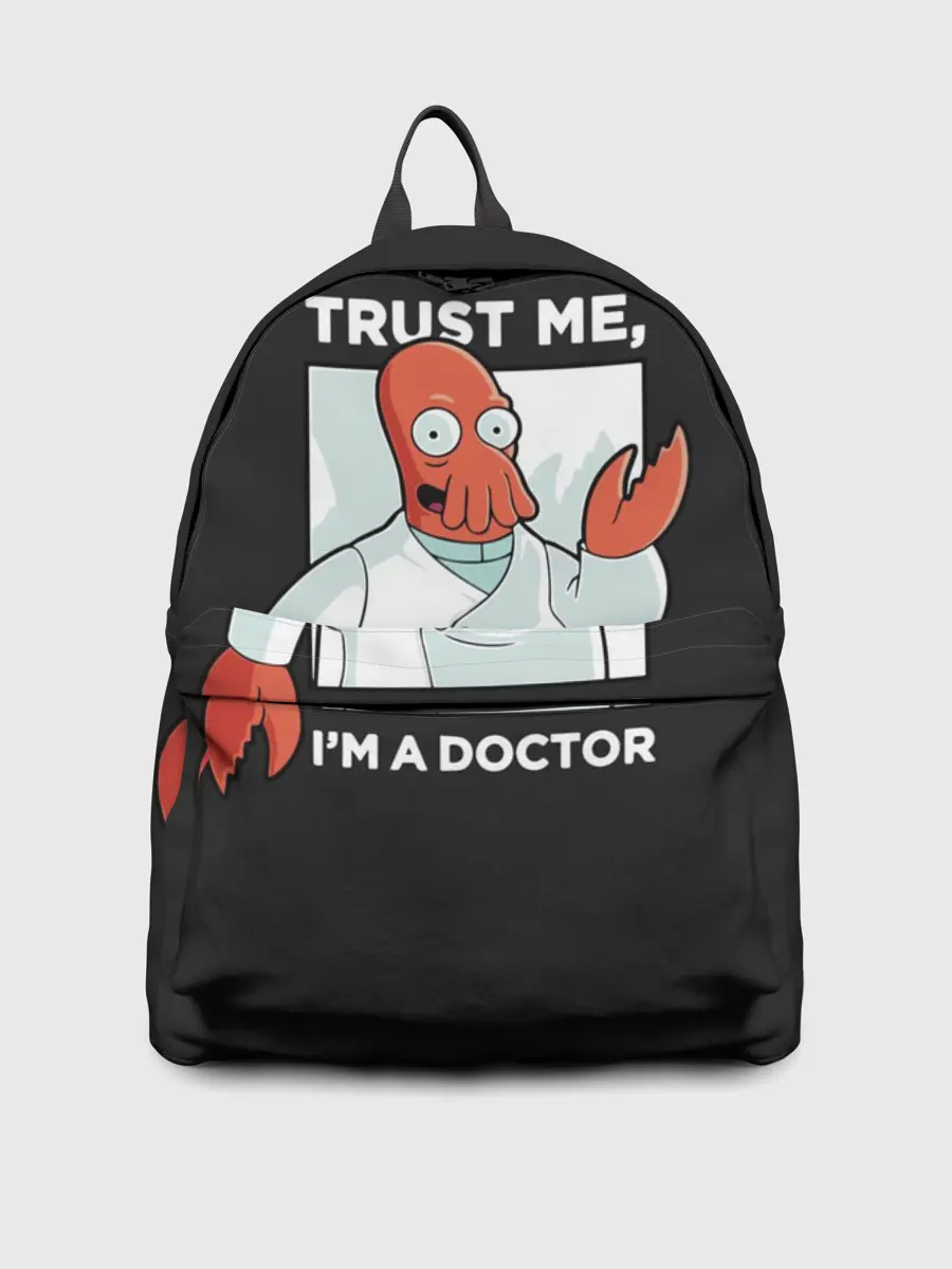 Рюкзак джинсовый / Зойдберг