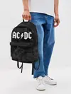 Рюкзак джинсовый / AC/DC