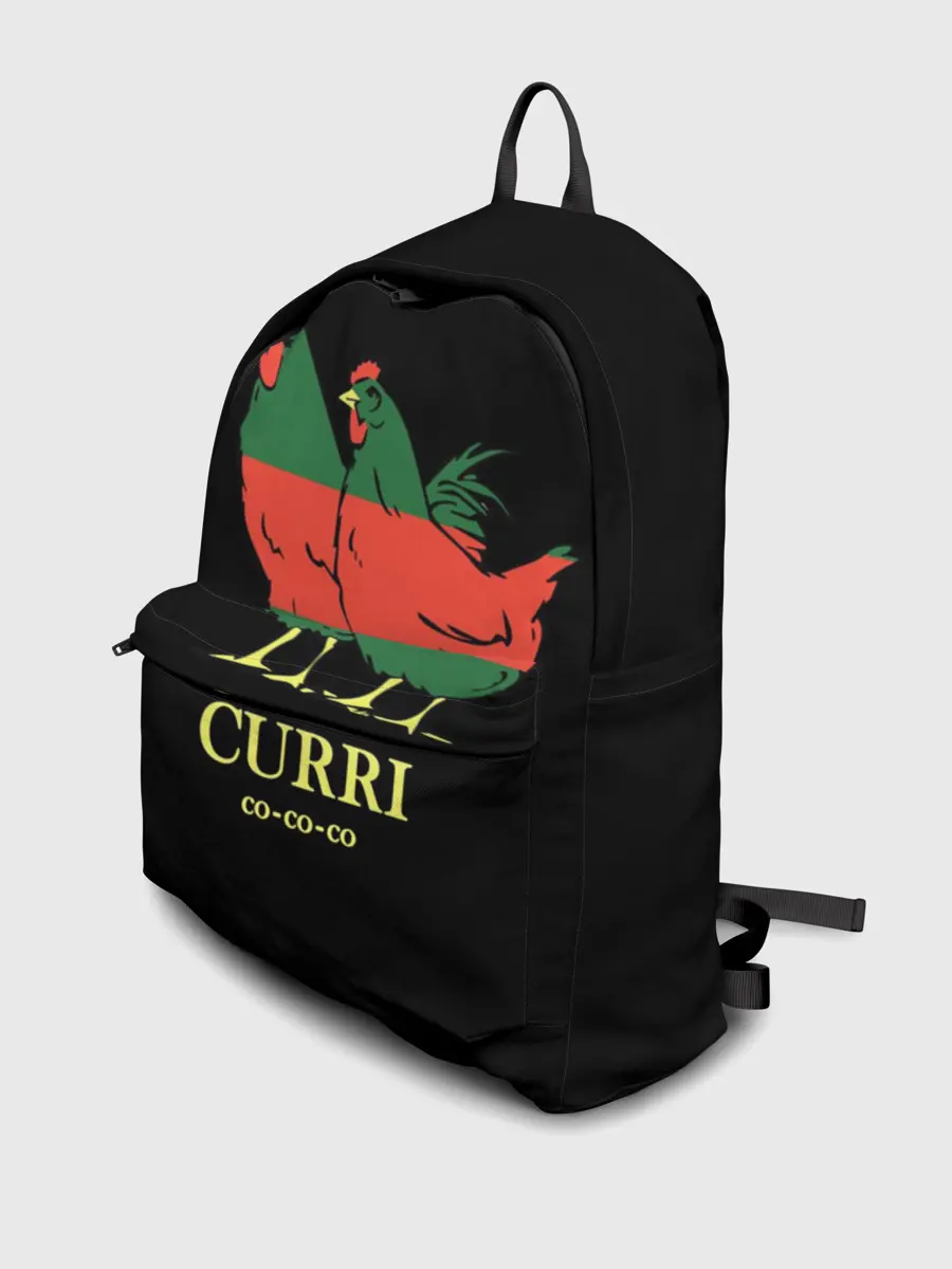 Рюкзак джинсовый / Куры