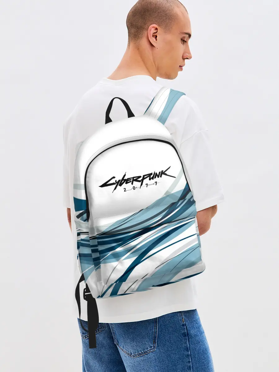 Рюкзак джинсовый / CYBERPUNK 2077