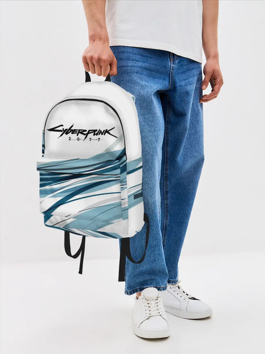 Рюкзак джинсовый / CYBERPUNK 2077