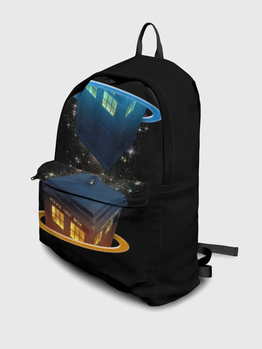 Рюкзак джинсовый / Тардис в Портале