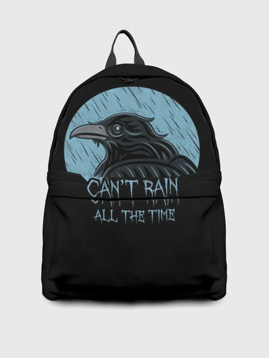 Рюкзак джинсовый / Ворон