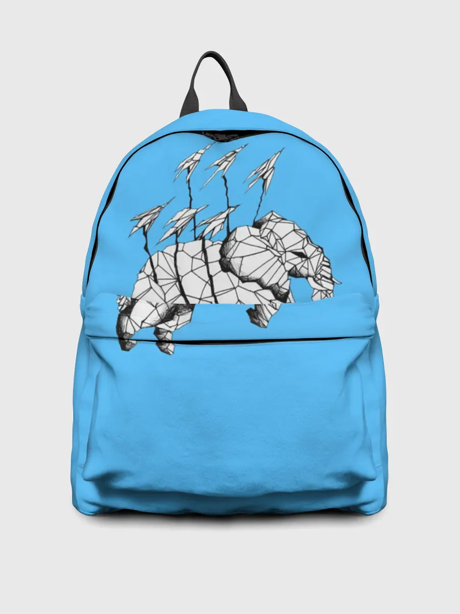 Рюкзак джинсовый / Бумажный Слон