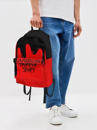 Рюкзак джинсовый / AHS | AMERICAN HORROR STORY