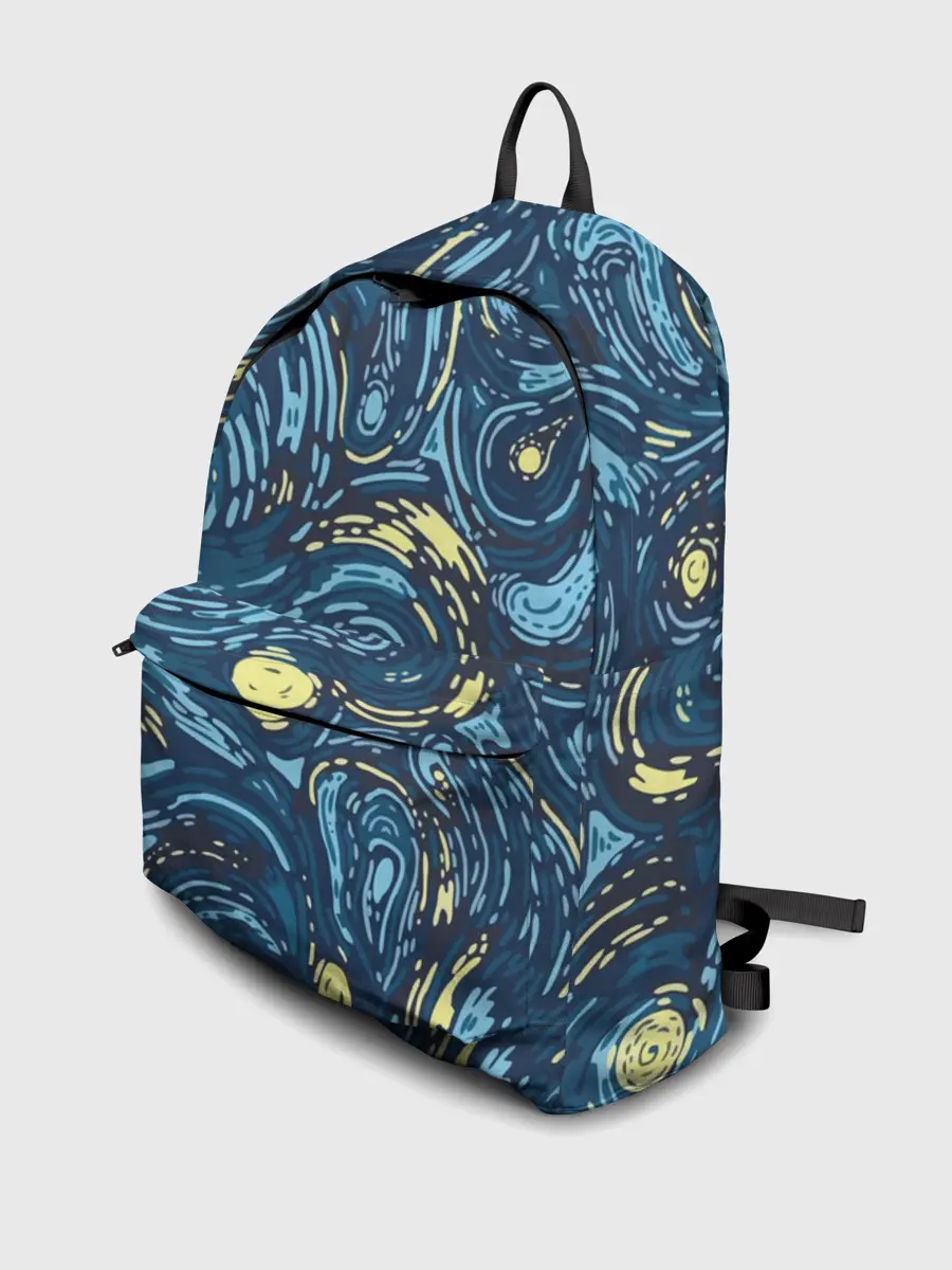 Рюкзак джинсовый / Ван Гог. Звездная Ночь