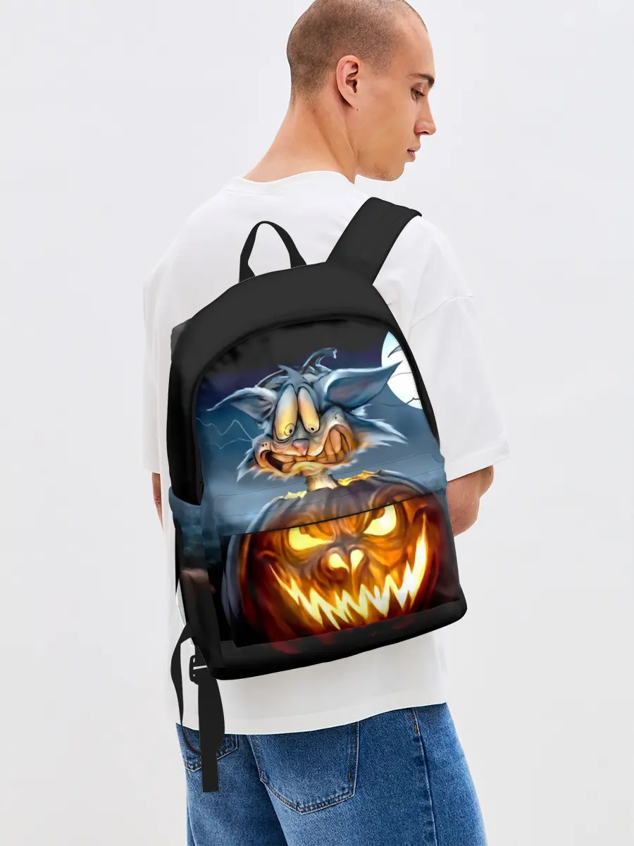 Рюкзак джинсовый / Halloween