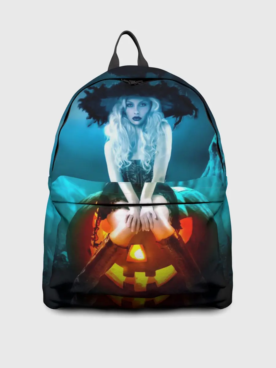 Рюкзак джинсовый / Ведьма