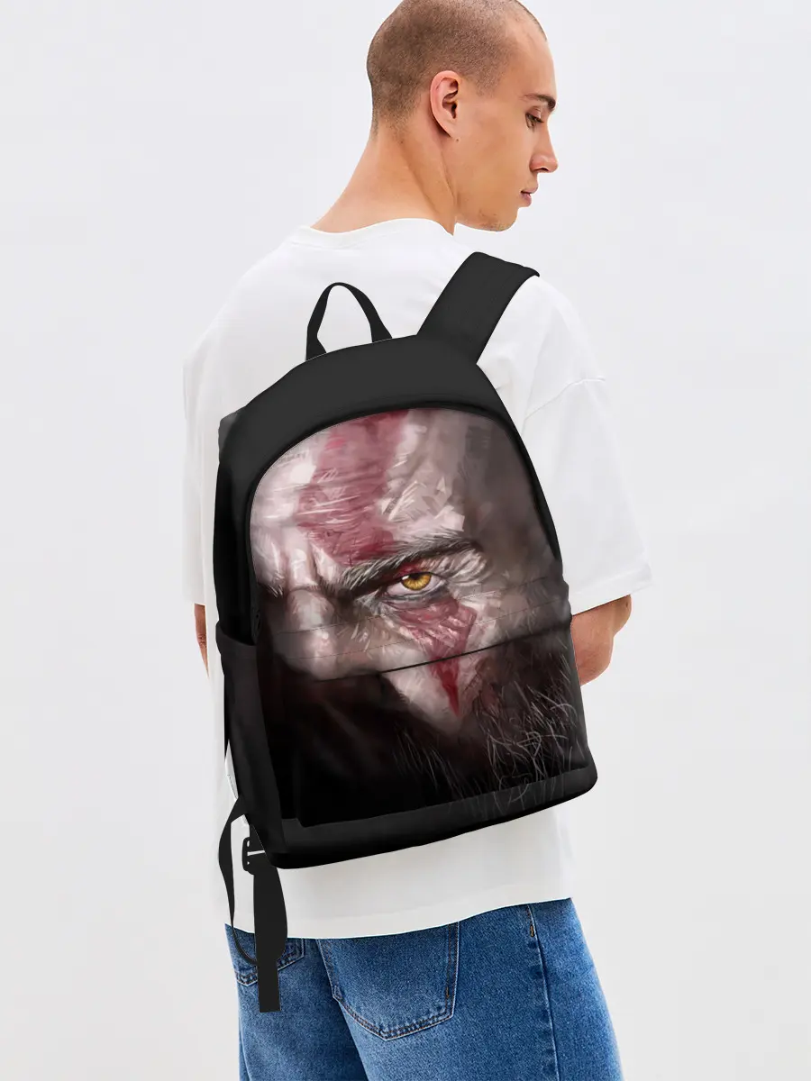 Рюкзак джинсовый / God of War