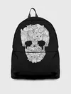 Рюкзак джинсовый / Sketchy Cat Skull