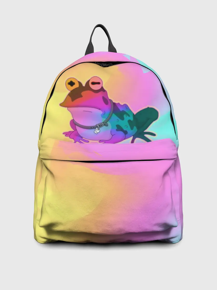 Рюкзак джинсовый / Кислотная Гипножаба