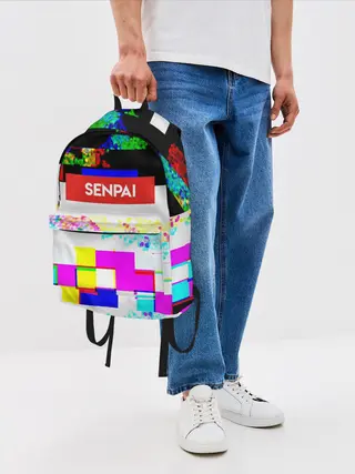 Рюкзак джинсовый / SENPAI