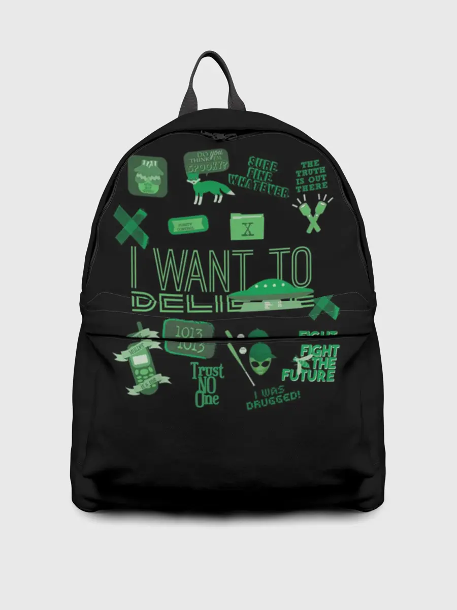 Рюкзак джинсовый / I Want To Believe