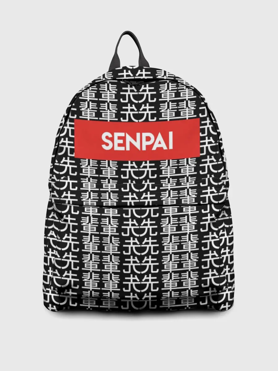 Рюкзак джинсовый / SENPAI НА ЯПОНСКОМ