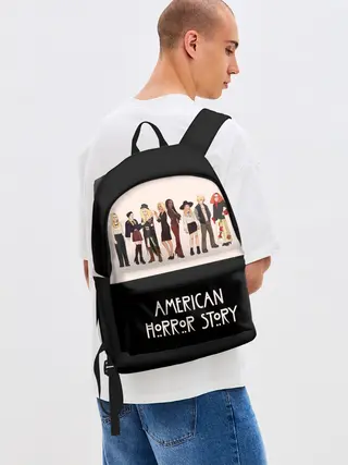 Рюкзак джинсовый / American Horror Story