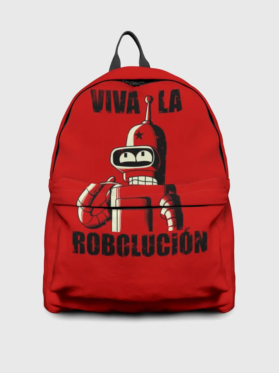 Рюкзак джинсовый / Роболюция