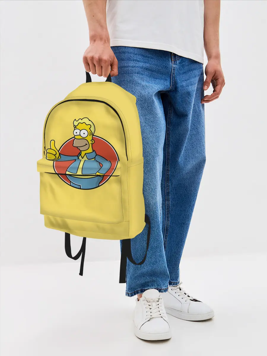 Рюкзак джинсовый / Homer Fallout