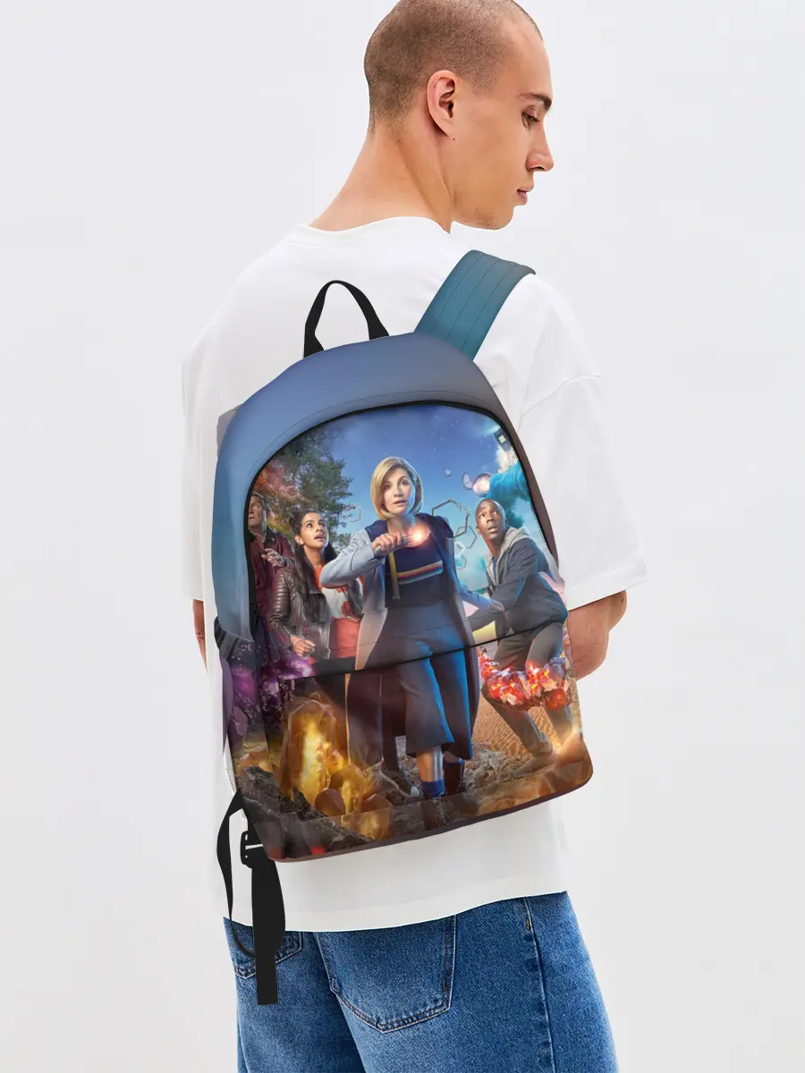 Рюкзак джинсовый / Doctor who