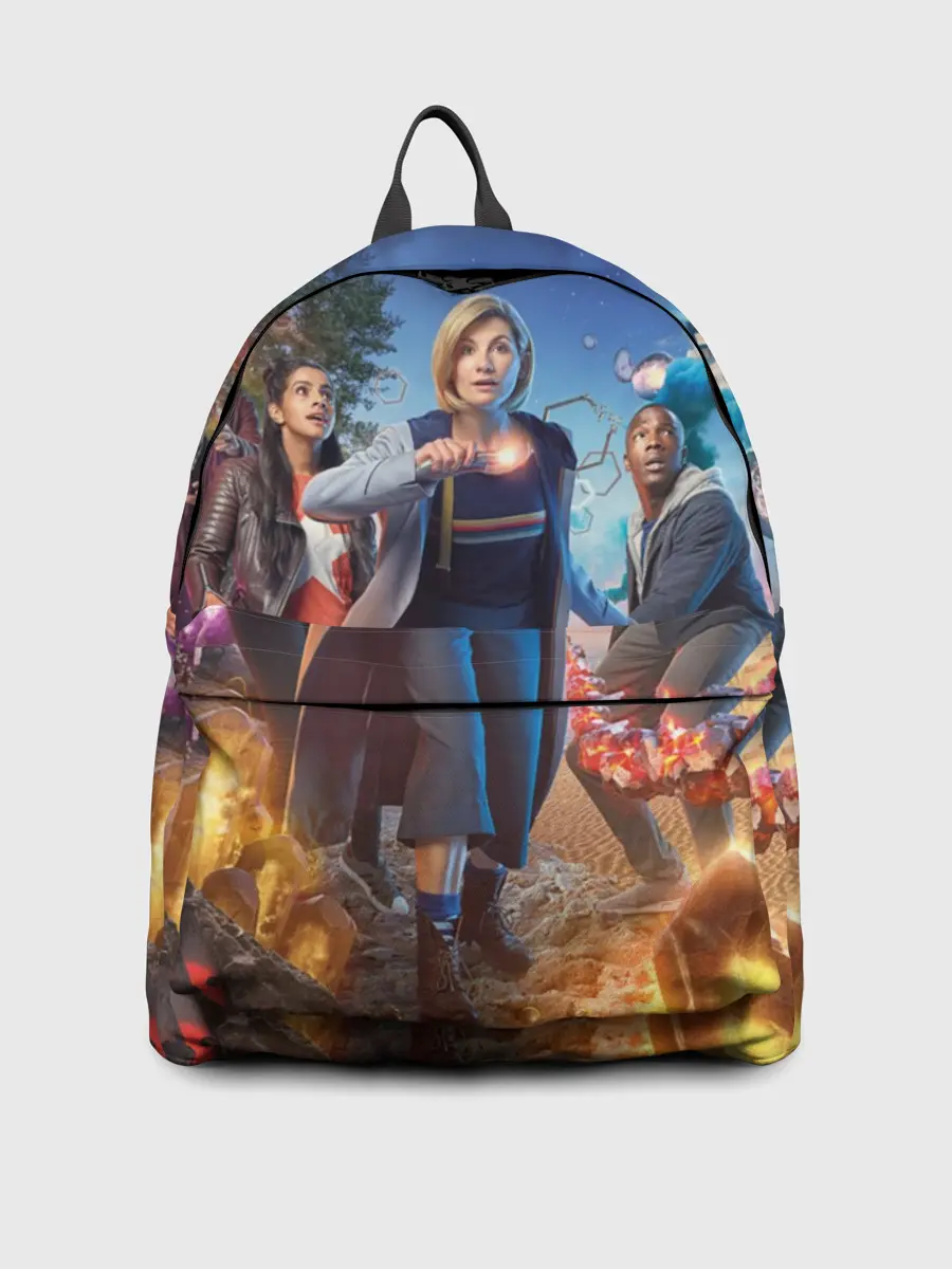 Рюкзак джинсовый / Doctor who
