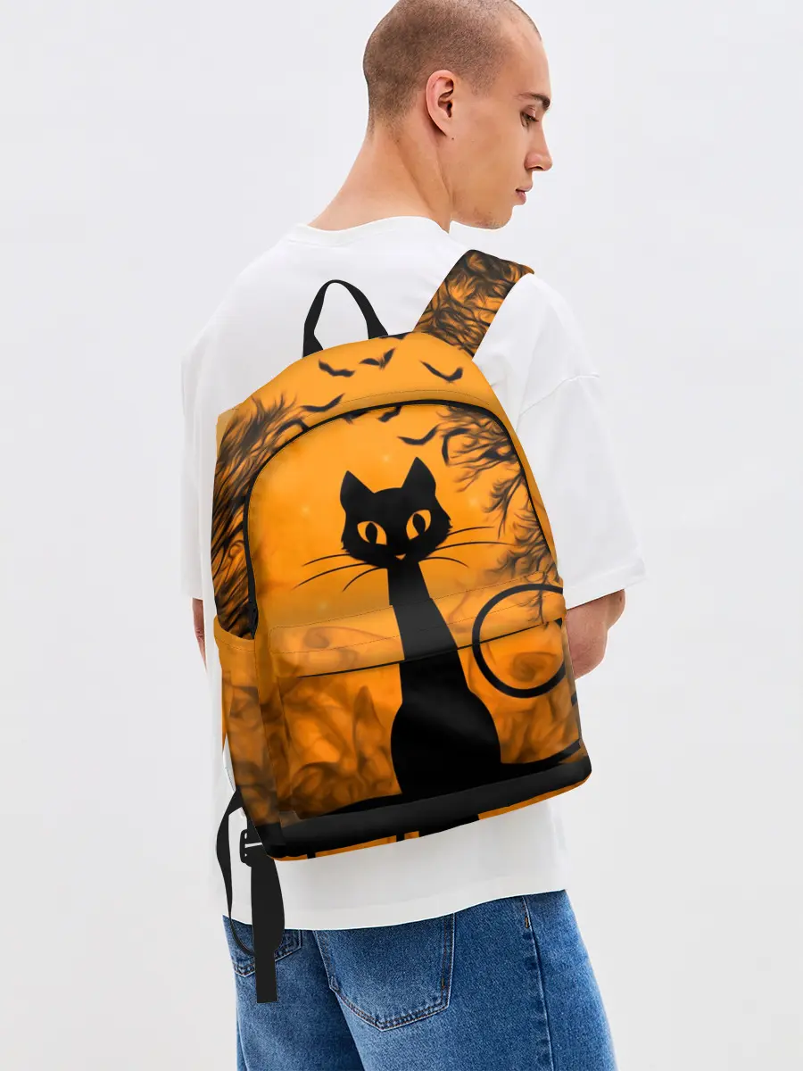 Рюкзак джинсовый / Halloween