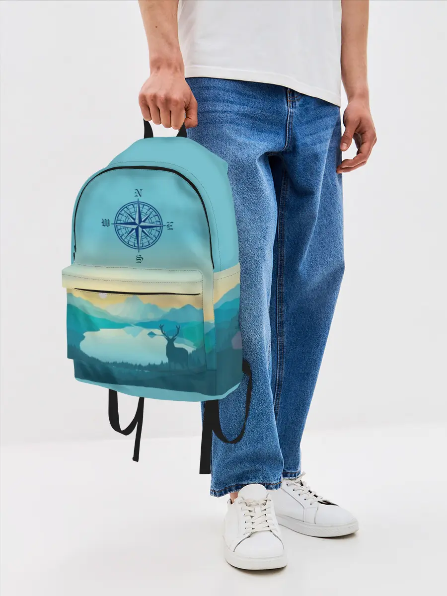 Рюкзак джинсовый / туризм