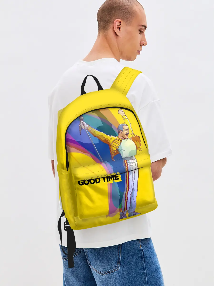 Рюкзак джинсовый / Фредди Меркьюри