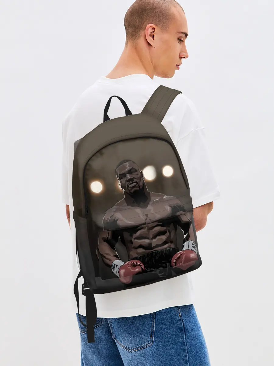 Рюкзак джинсовый / Myke Tyson_7