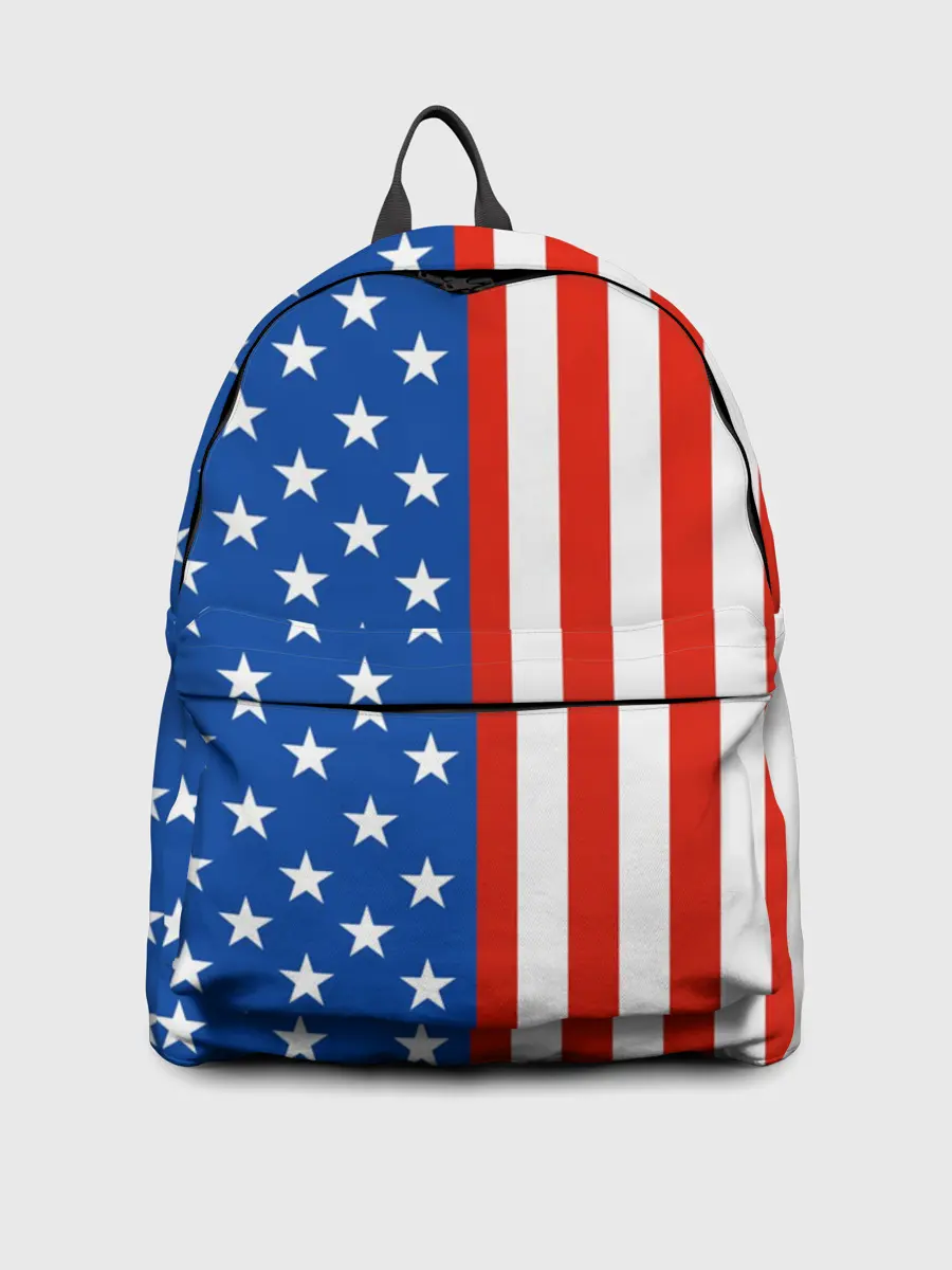 Рюкзак джинсовый / Американский Флаг