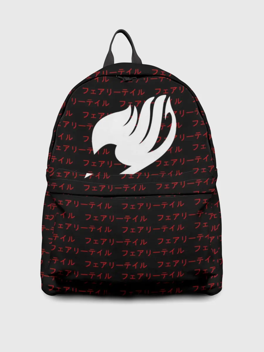 Рюкзак джинсовый / Лого Фейритейл белое