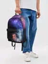 Рюкзак джинсовый / Elon Musk space Илон Маск