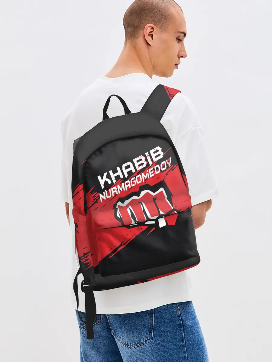 Рюкзак джинсовый / KHABIB NURMAGOMEDOV.