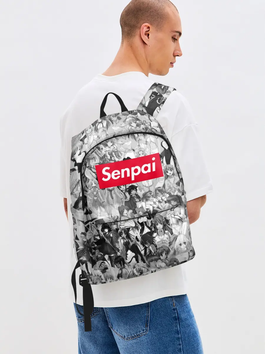 Рюкзак джинсовый / SENPAI