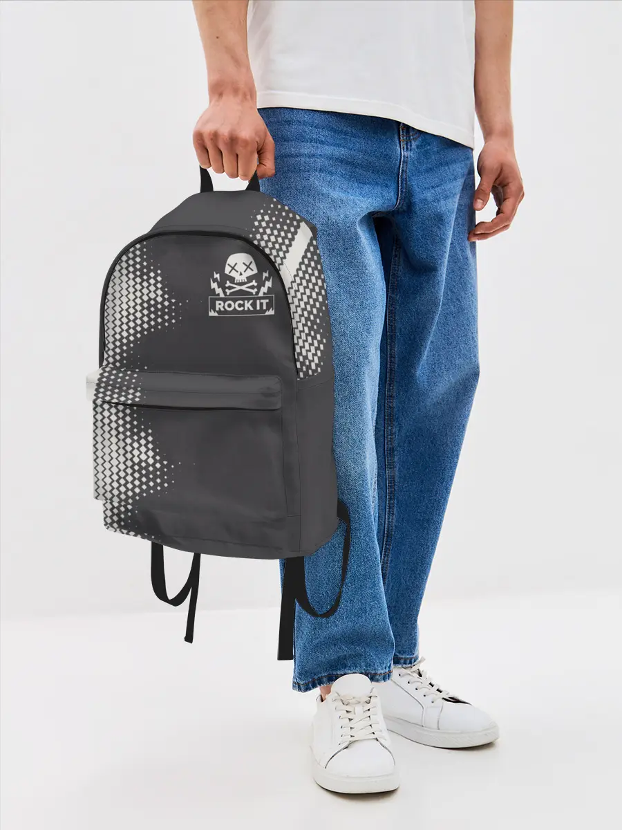 Рюкзак джинсовый / I Love Rock