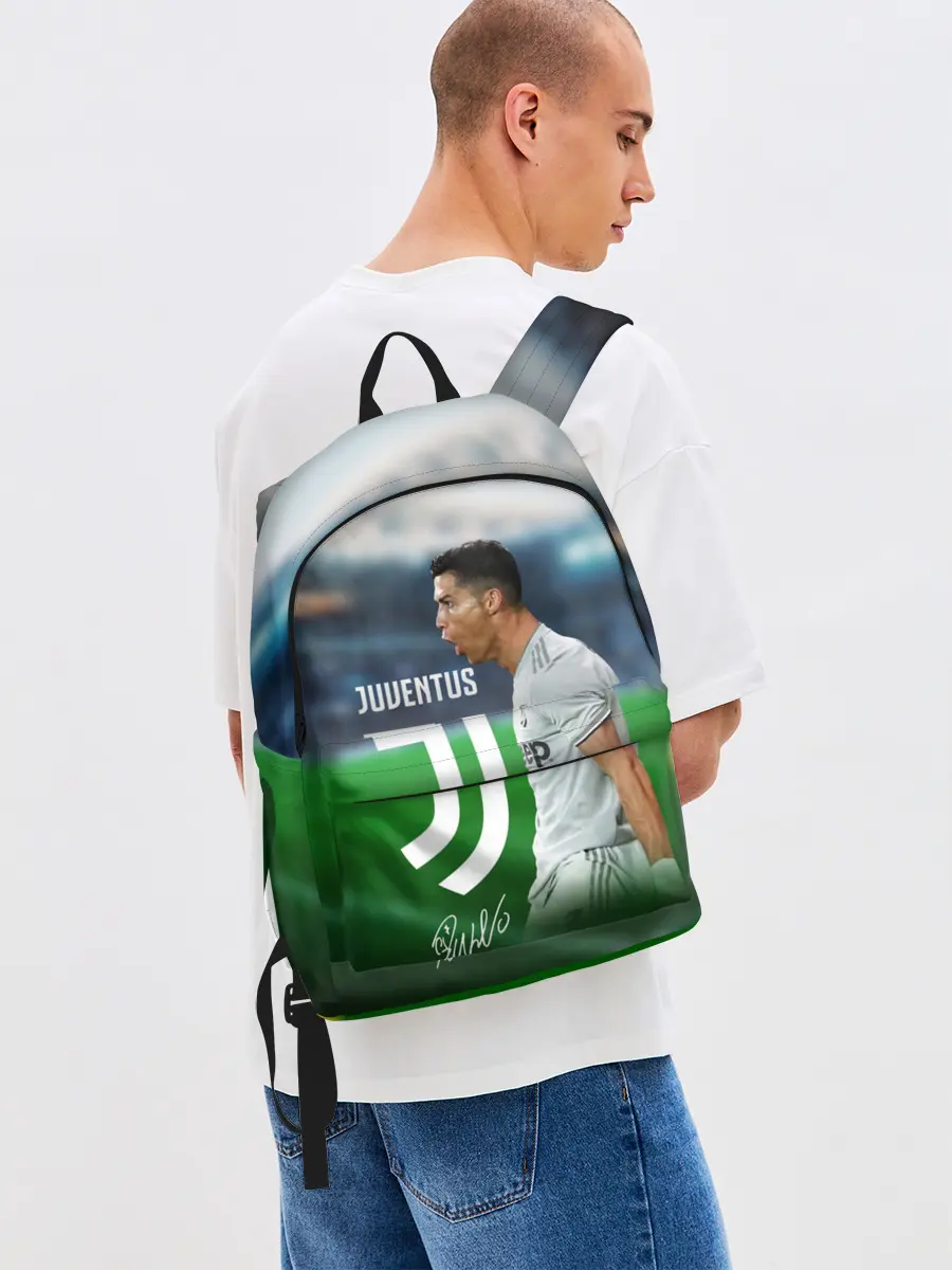 Рюкзак джинсовый / Роналдо Ювентус