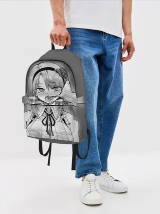 Рюкзак джинсовый / Show me your pretty mouth