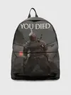 Рюкзак джинсовый / YOU DIED