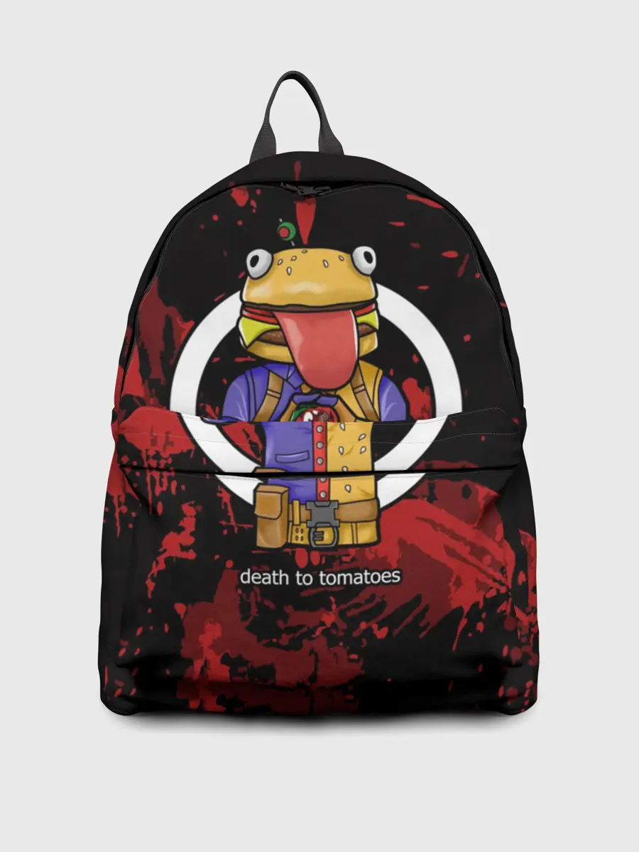 Рюкзак джинсовый / БУРГЕРМЕН FORTNITE