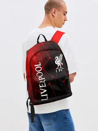 Рюкзак джинсовый / LIVERPOOL / ЛИВЕРПУЛЬ / СПОРТ