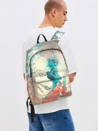 Рюкзак джинсовый / Русалочка | Mermaid