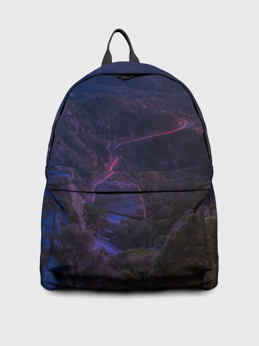 Рюкзак джинсовый / НЕОНОВАЯ ДОРОГА