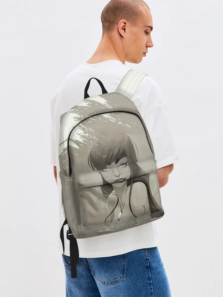 Рюкзак джинсовый / Красивая русалка | Beautiful mermaid