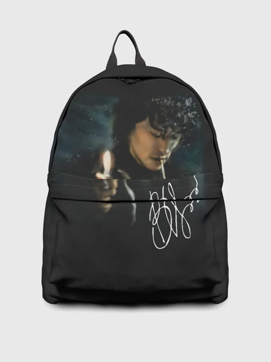 Рюкзак джинсовый / Виктор Цой